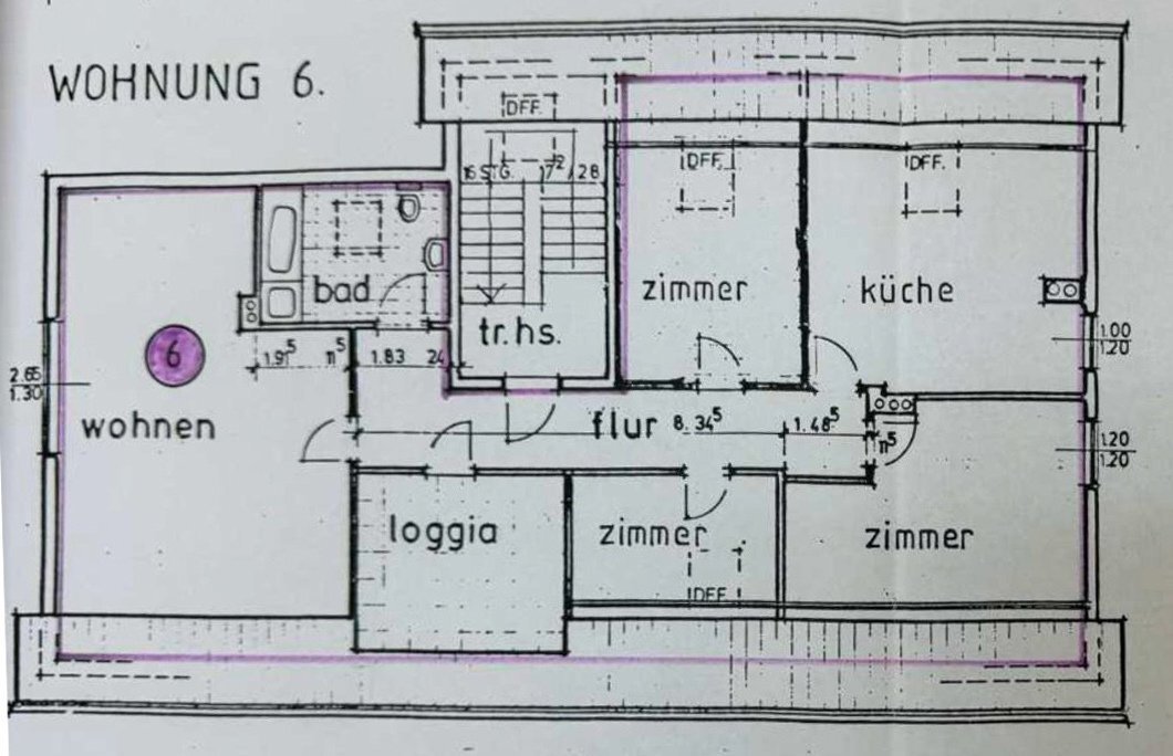 Grundriss Dachgeschoss